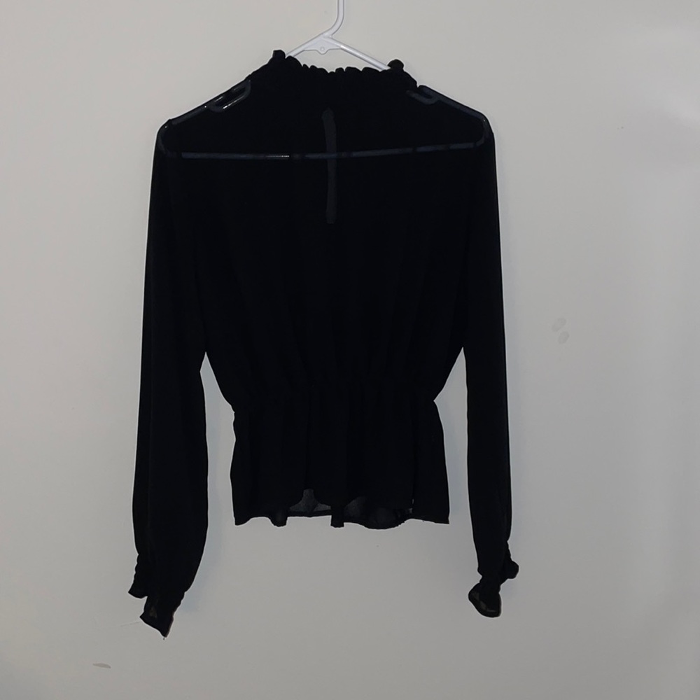 Boohoo sheer top